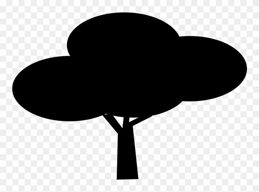 This Free Icons Png Design Of B&w Tree Clipart