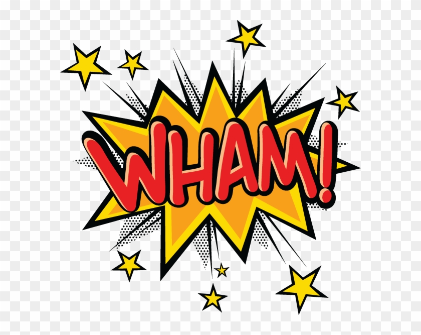Wham - Wham Onomatopoeia Clipart