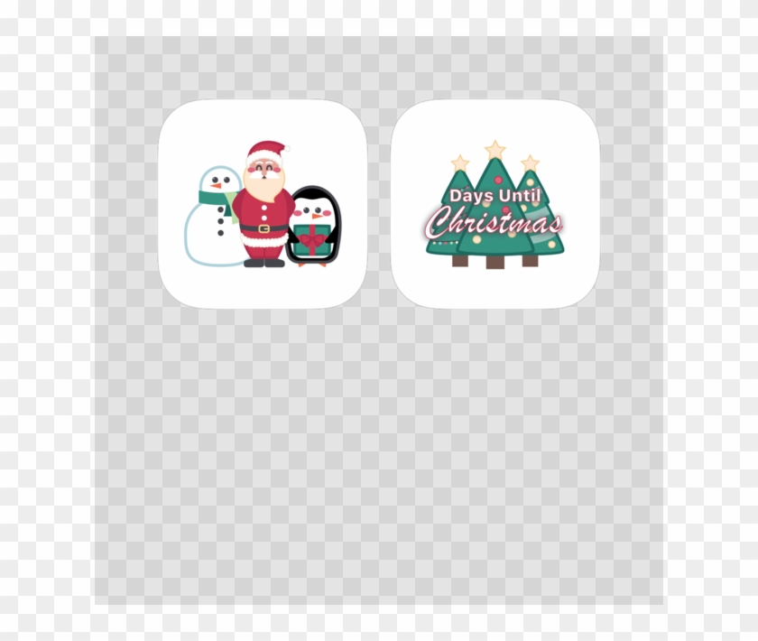 Cute Christmas Sticker Bundle 4 - Santa Claus Clipart