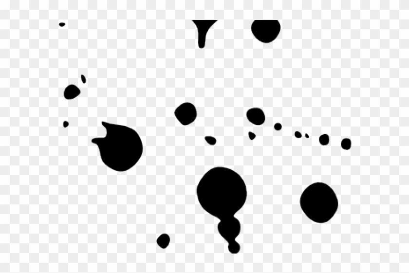 Splatter Clipart Ink Spill - Png Download