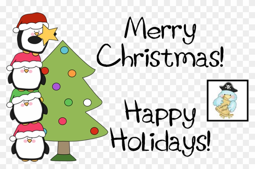 Wishing You And Yours A Very Merry Christmas And/or - Happy Holidays And Merry Christmas Png Clipart