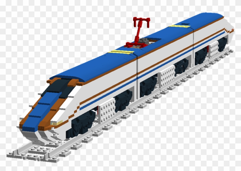 E7 Tsurugi Shinkansen Bullet Train - Scale Model Clipart #3299741