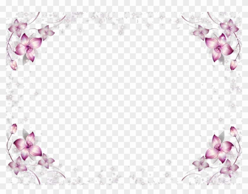 Border Cherry Blossom Frame Clipart