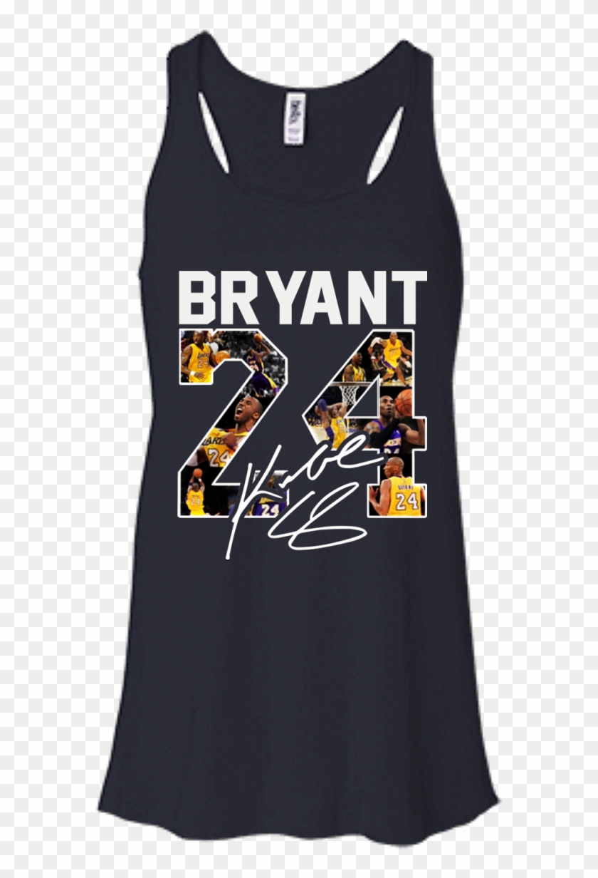 Kobe Bryant 24 Signature Shirt, Hoodie, Tank - T-shirt Clipart #330075
