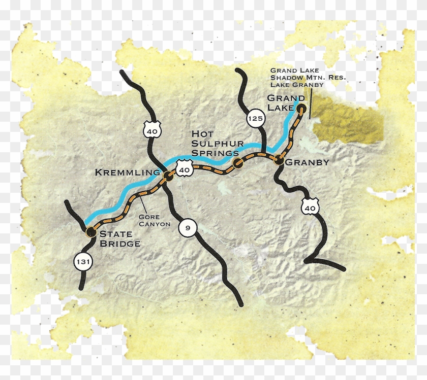 Colorado River Headwaters Clipart