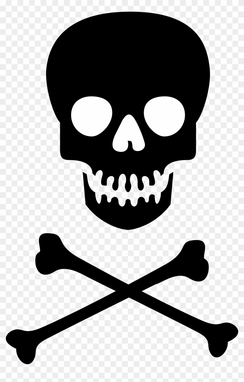 Free Images Of Skull And Crossbones - Warning Signs In Food Clipart #330537