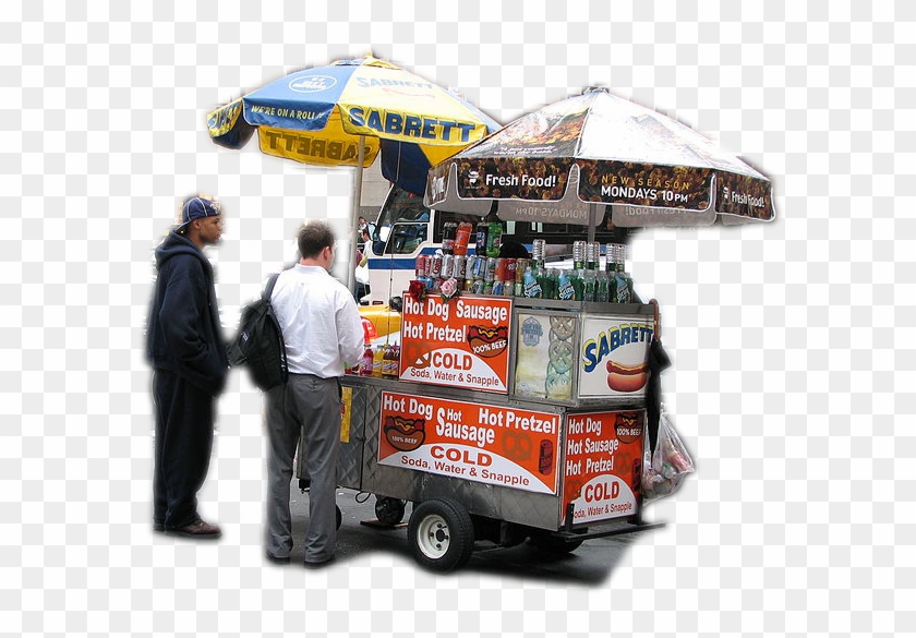 Nyc Street Vendors - Street Vendors Png Clipart #330584