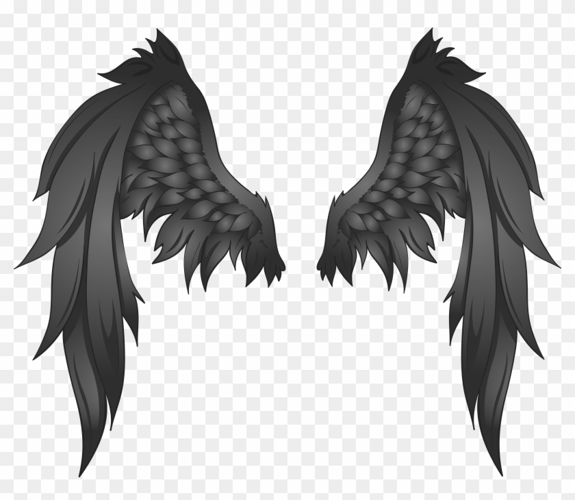 Black Wings Transparent Png Image Clipart