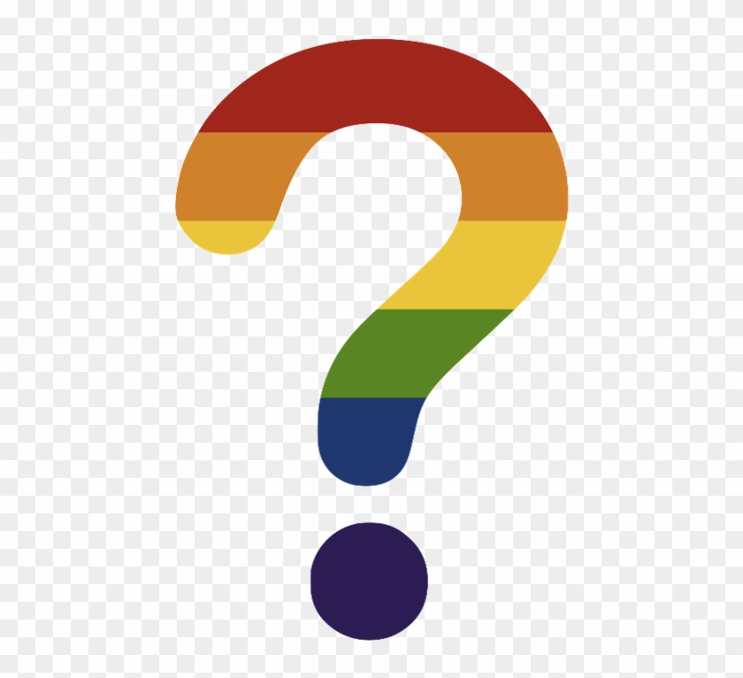 Rainbow Questionmark - Rainbow Question Mark Png Clipart #330639