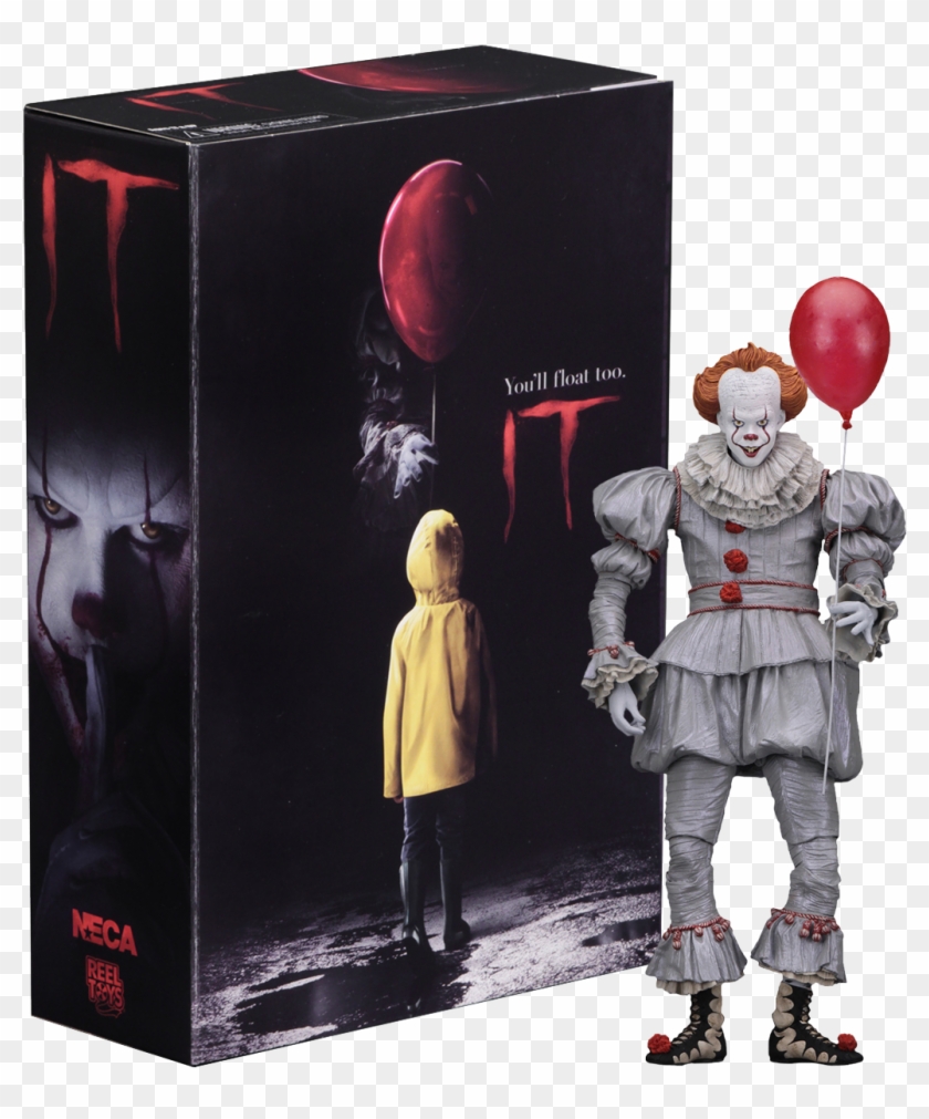 It - Neca Pennywise Action Figure Clipart
