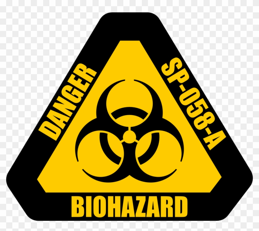 973 X 821 6 - Danger Biohazard Sign Clipart
