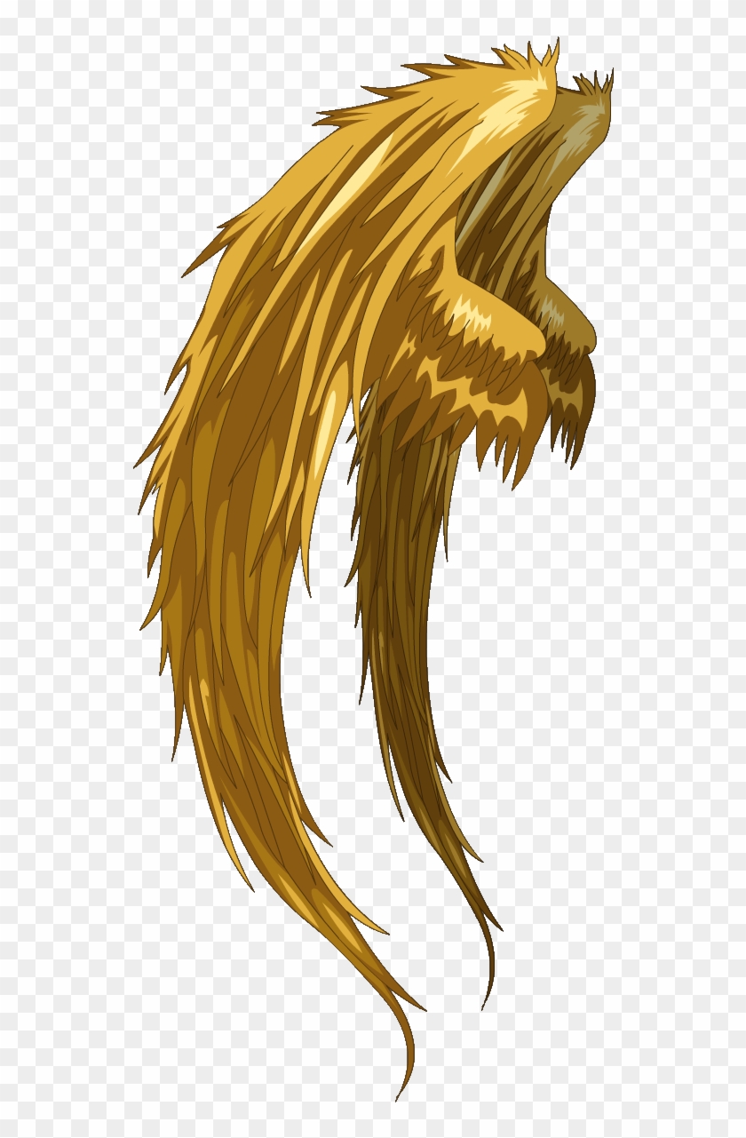 Golden Wings Png High-quality Image - Phoenix Wings Clipart #330878