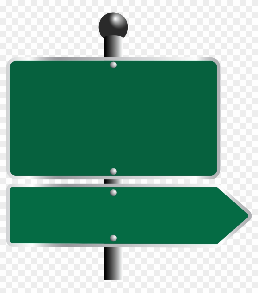 Blank Street Sign Png - Road Sign Clipart Png Transparent Png #330896