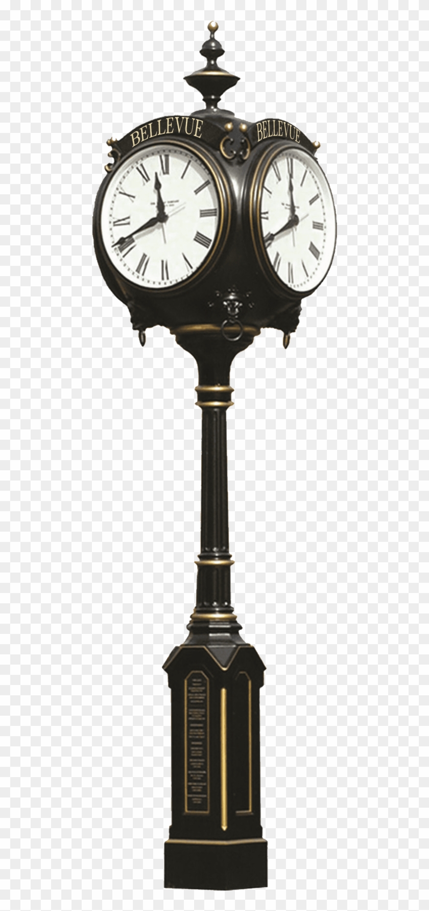 Free Png Download Street Clock Png Images Background - Street Clock Png Clipart