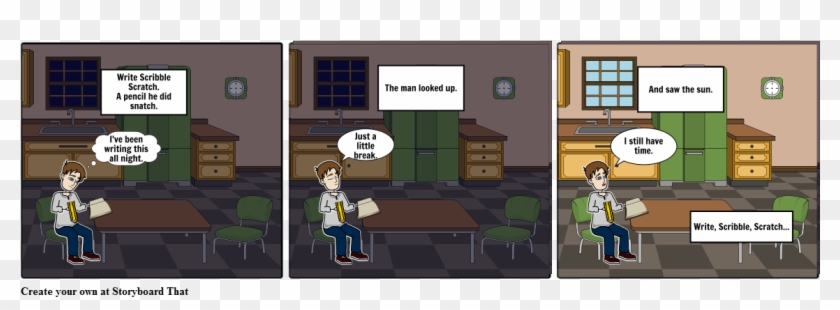 Write, Scribble, Scratch - Cartoon Clipart