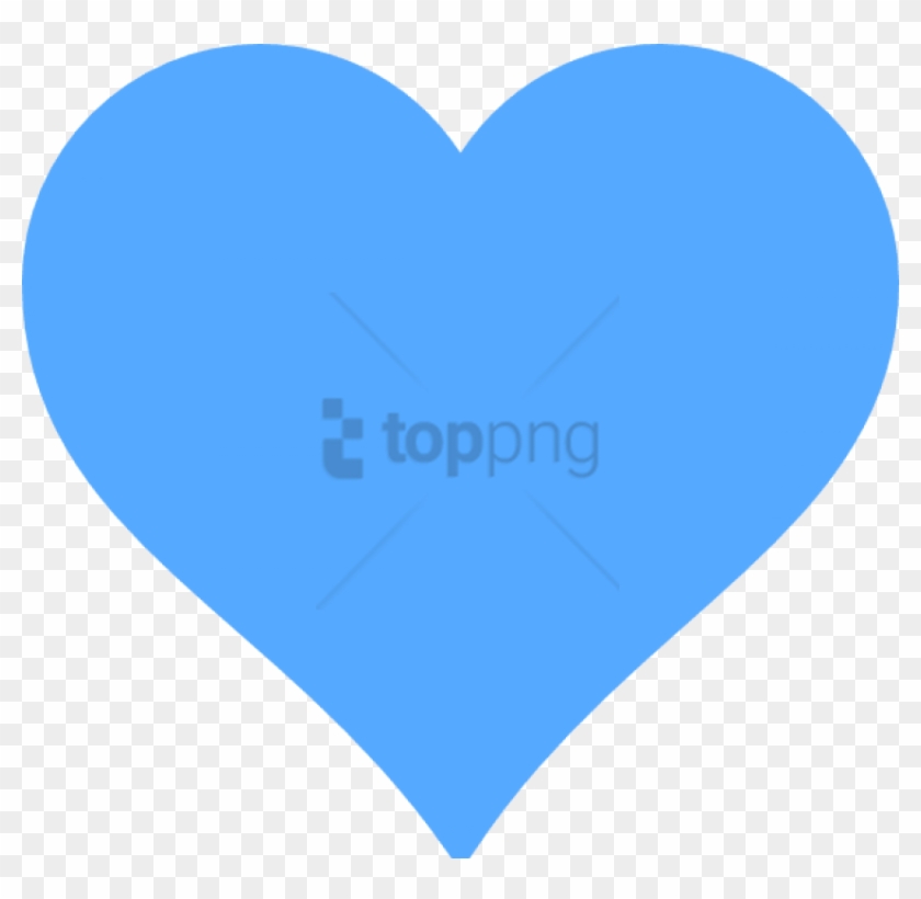 Blue Heart Clipart Public Domain Music Heart - Blue Heart Png Transparent Png