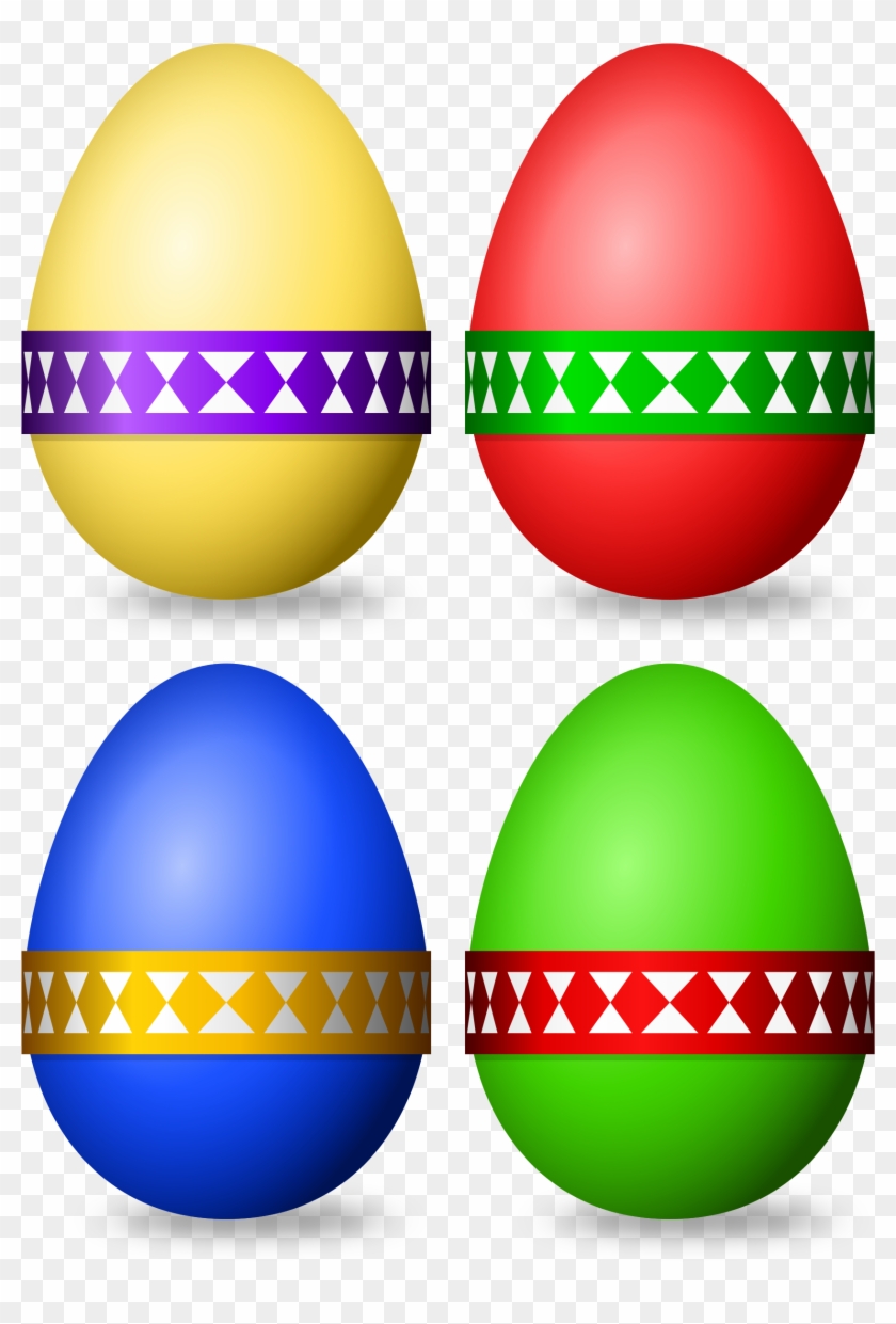 This Free Icons Png Design Of Decorated Eggs Clipart