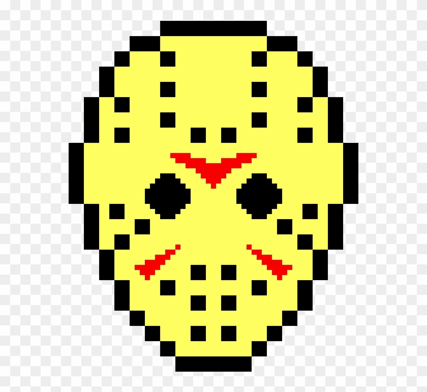 Part 3 Jason Voorhees Mask - Pixel Art Fnaf Puppet Clipart #332172