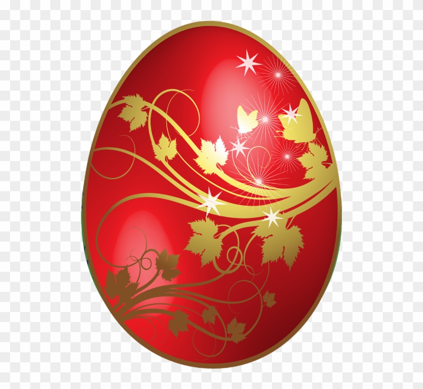 Easter Eggs Transparent Background Png - Red Easter Egg Clipart