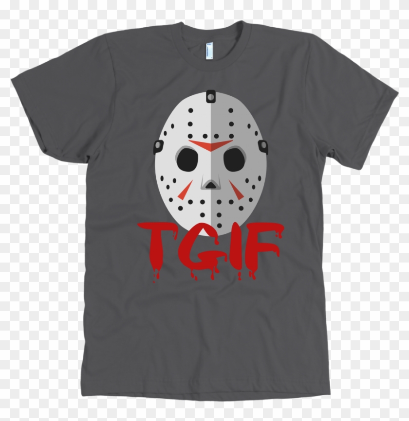Tgif Jason Mask T-shirt - T-shirt Clipart #332509