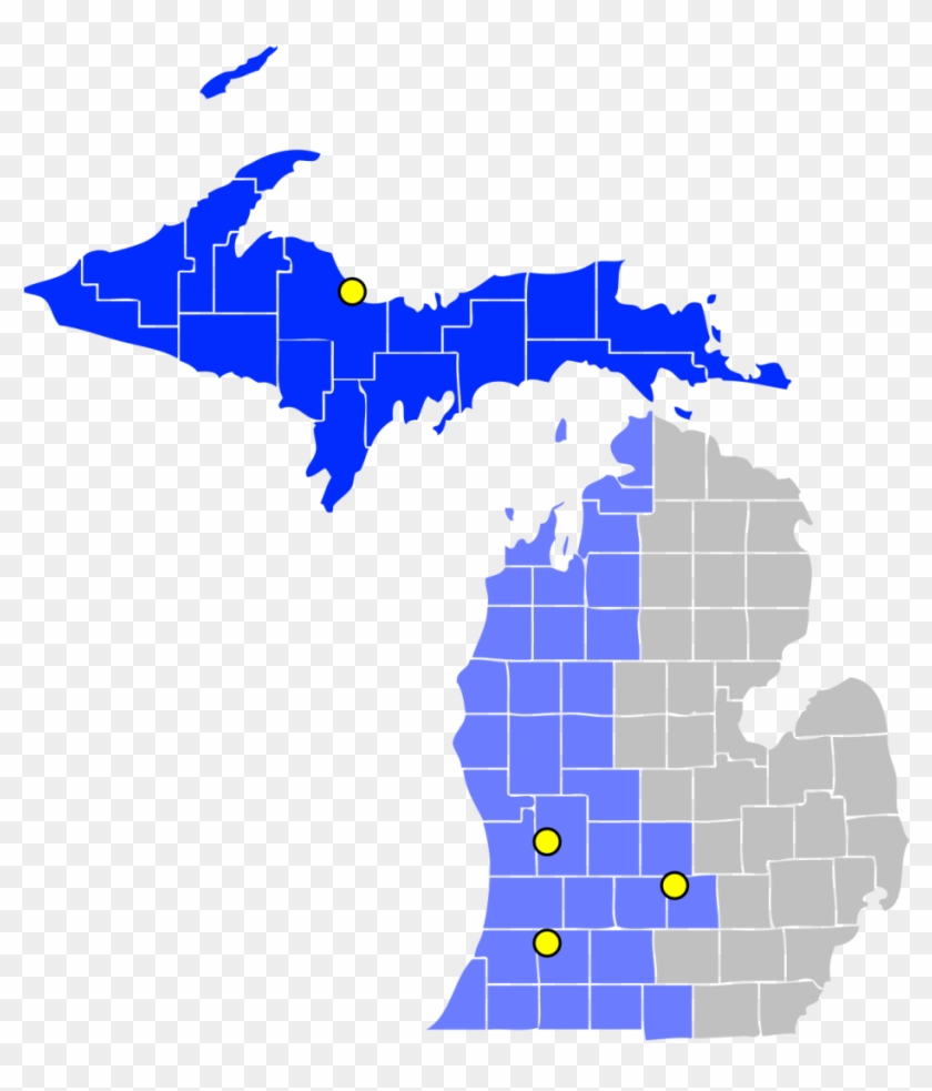 United States District Court For The Western Of Michigan - Cwd Zones In Michigan Clipart #332771