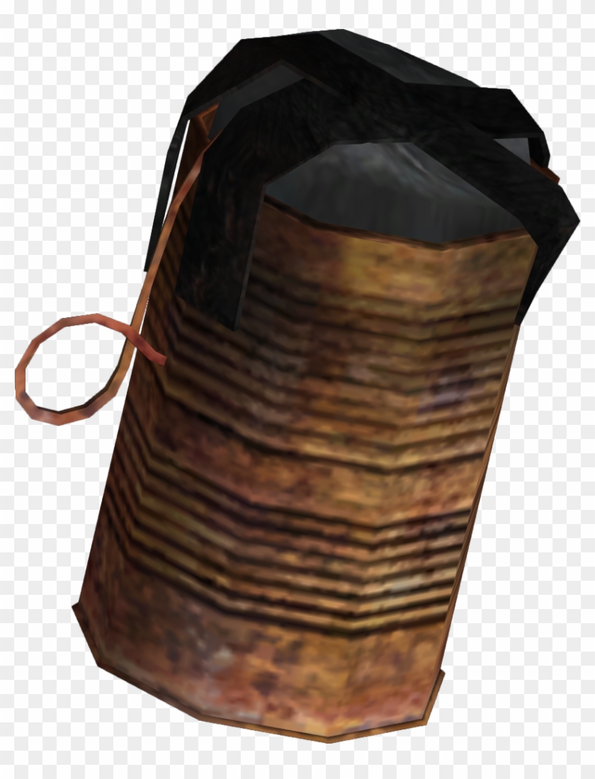 Tin Grenade (gra) - Fallout Powder Charge Clipart