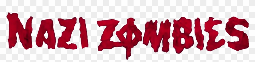 Codzombies - Nazi Zombies Logo Png Clipart
