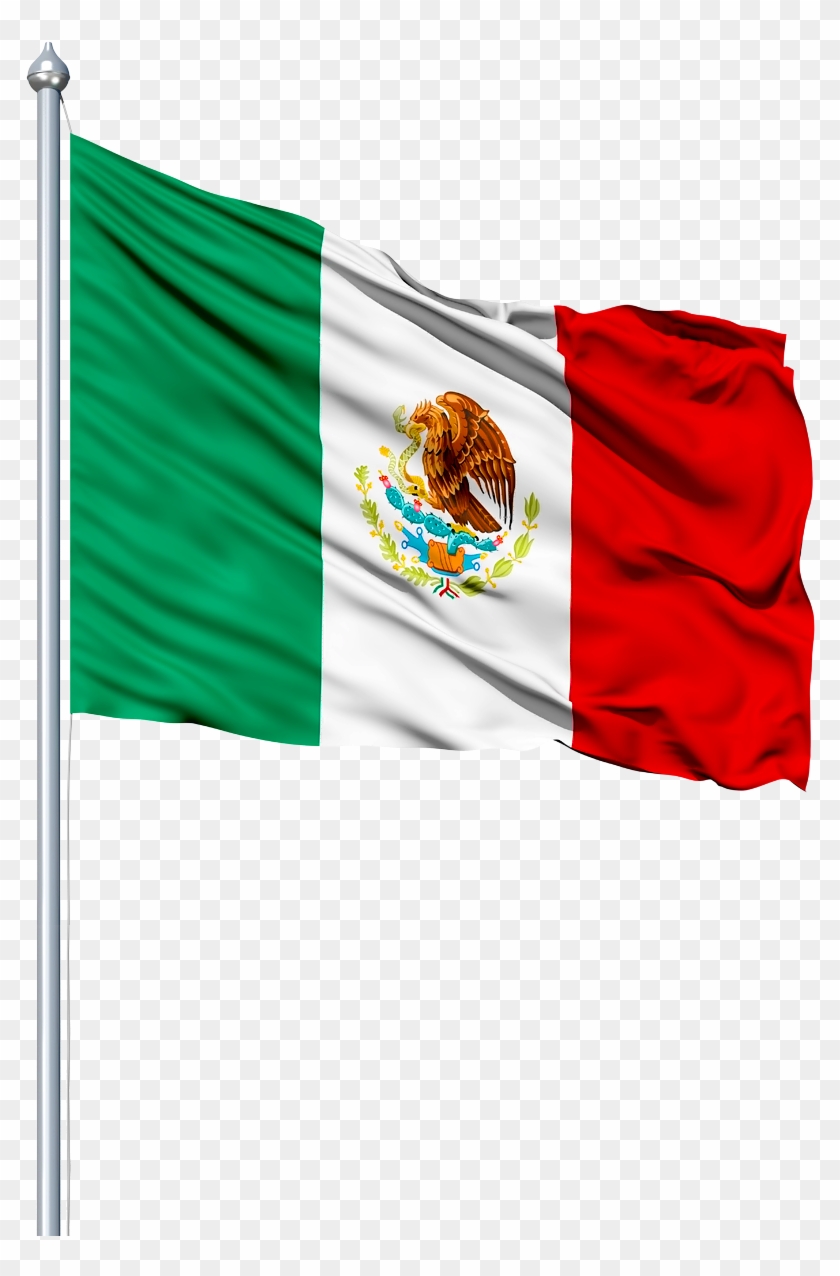 Bandera Mexico Png - Flag Clipart