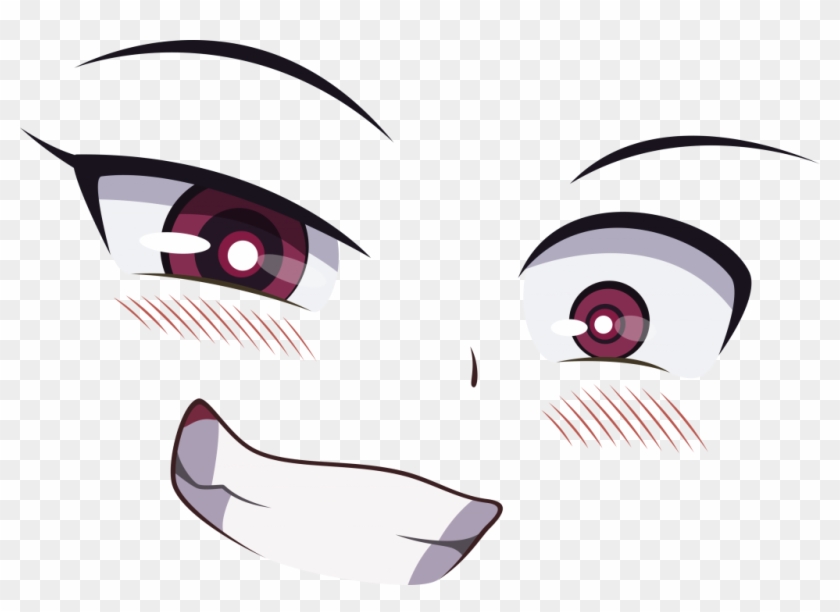 Anime Face Template Smug Please Don T Bully Me Nagatoro - Anime Eyes And Mouth Clipart