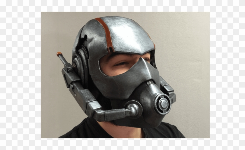 Image Of 3d Printed Mask - Gas Mask Motorcycle Helmet Clipart
