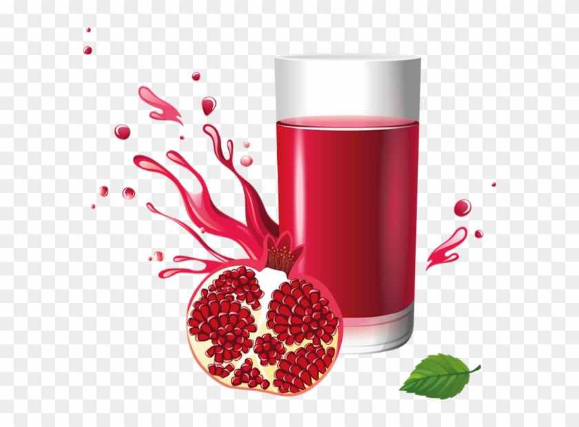 Jus De Fruits - Fresh Juice Vector Png Clipart