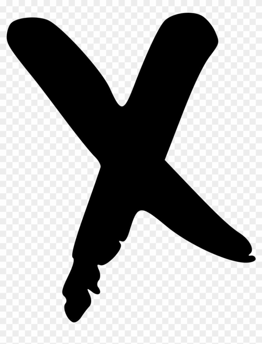 Vote Icon Transparent - Clear Background X Icon Clipart