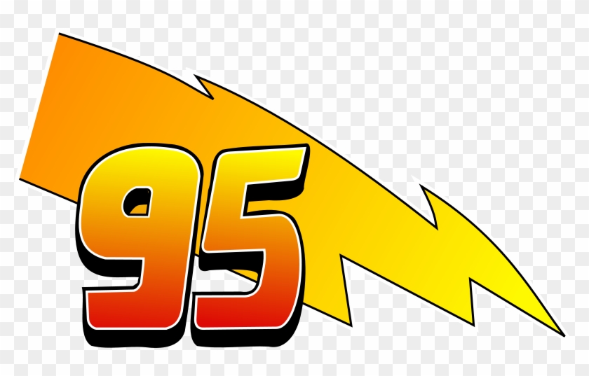 Lightning Mcqueen 95 Png - Lightning Mcqueen 95 Logo Clipart