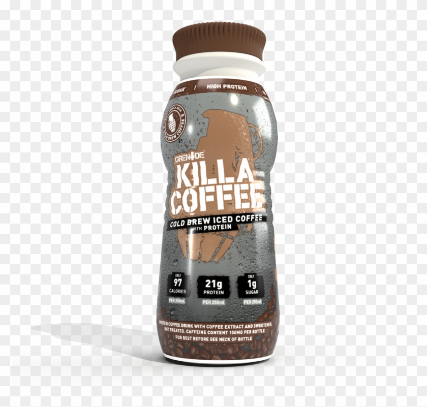 Grenade Killa Coffee Bottle - Grenade Killa Coffee Clipart