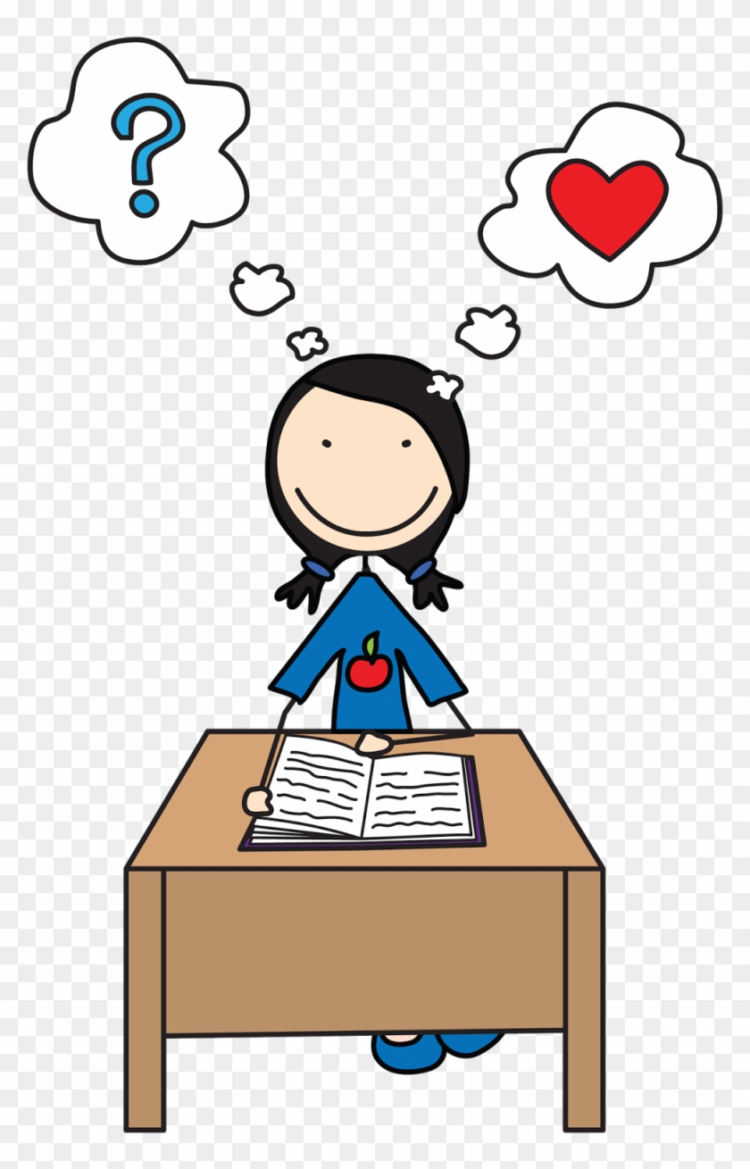 Free Writing Clipart Images Gclipart Inside Writing - Student Thinking Clipart - Png Download