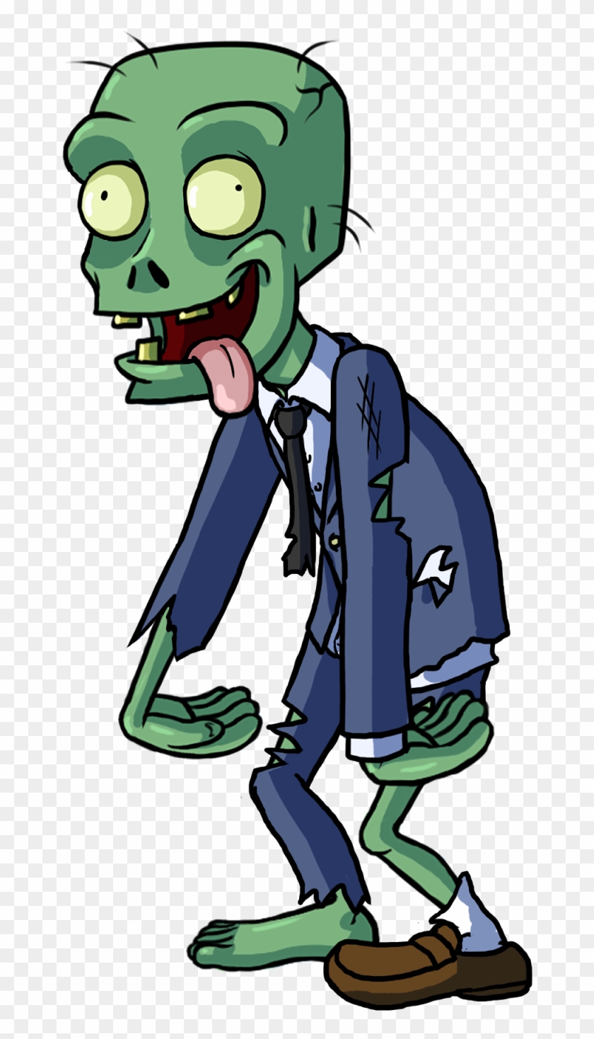 Zombie - Cartoon Zombie Transparent Background Clipart