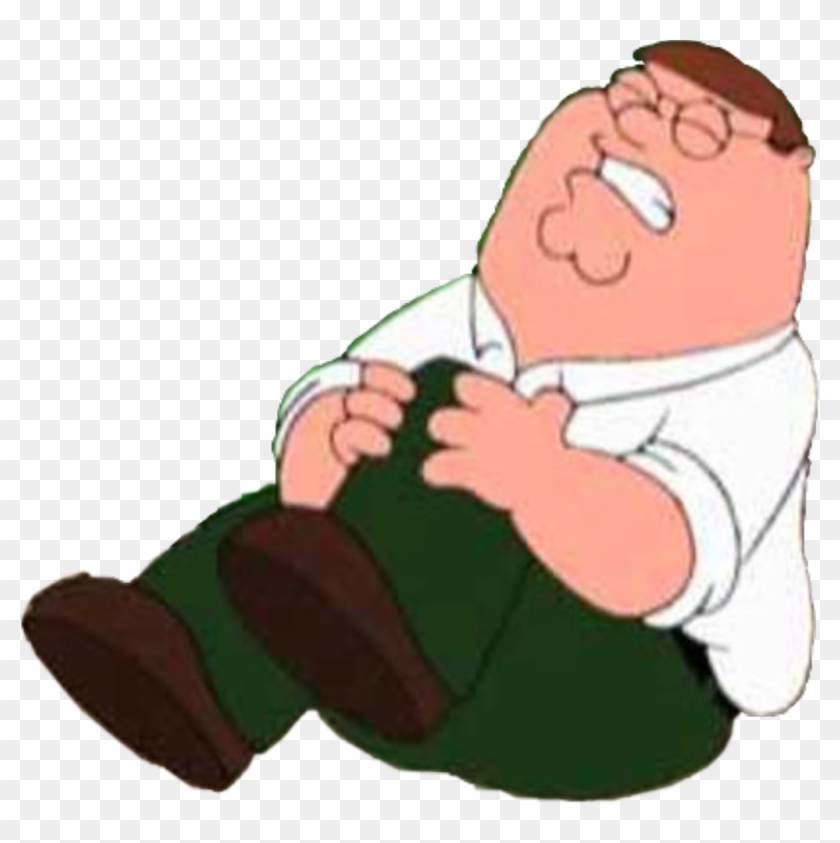 Hurt Sticker - Peter Griffin Knee Png Clipart