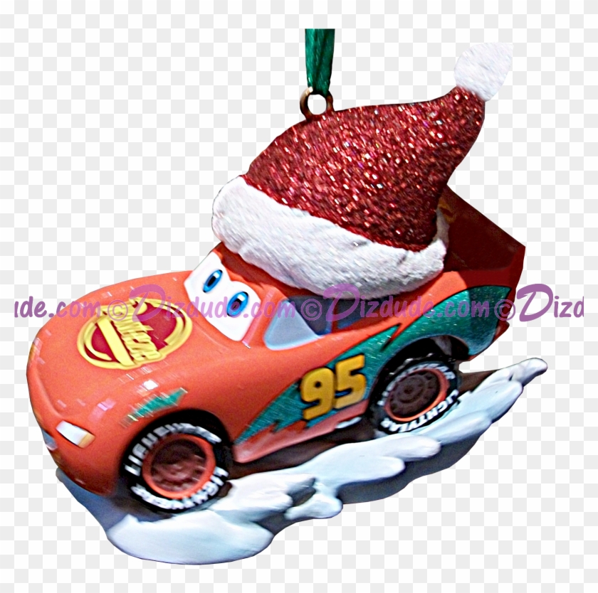 Front Of The Disney Pixar "cars" Lightning Mcqueen - Cars Christmas Lightning Mcqueen Clipart #333923