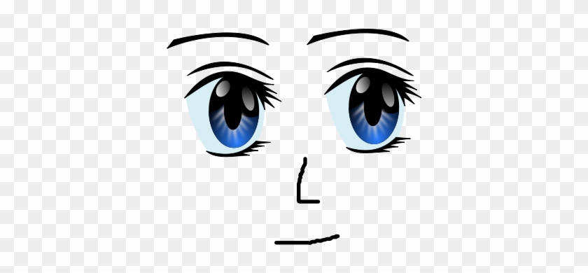 Anime Face Cliparts - Anime Face Clipart - Png Download
