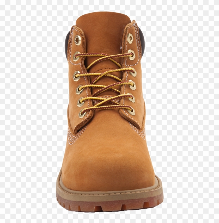 Timberland Boots Front View Clipart