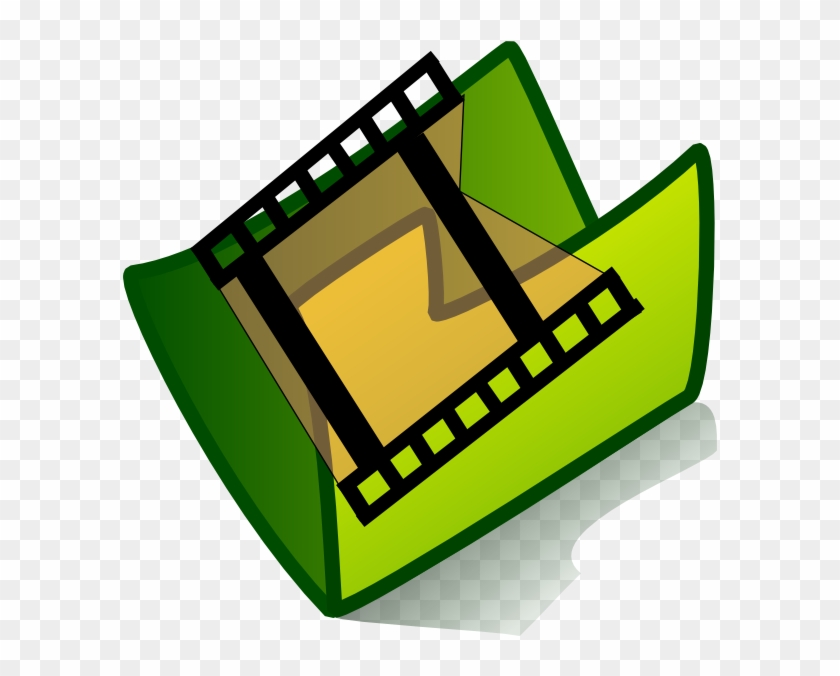 Original Vector File Video Folder Svg Images Downloading Clipart #334397