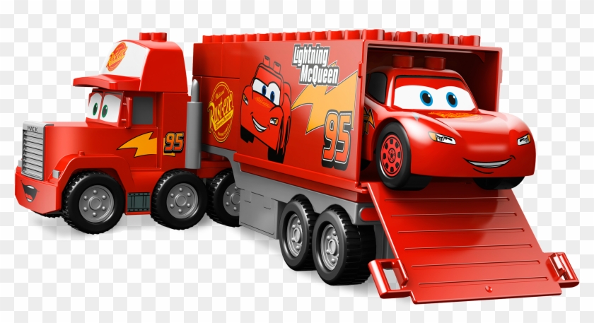 Snapmaticthe Original Moc - Duplo Lightning Mcqueen Truck Clipart #334454