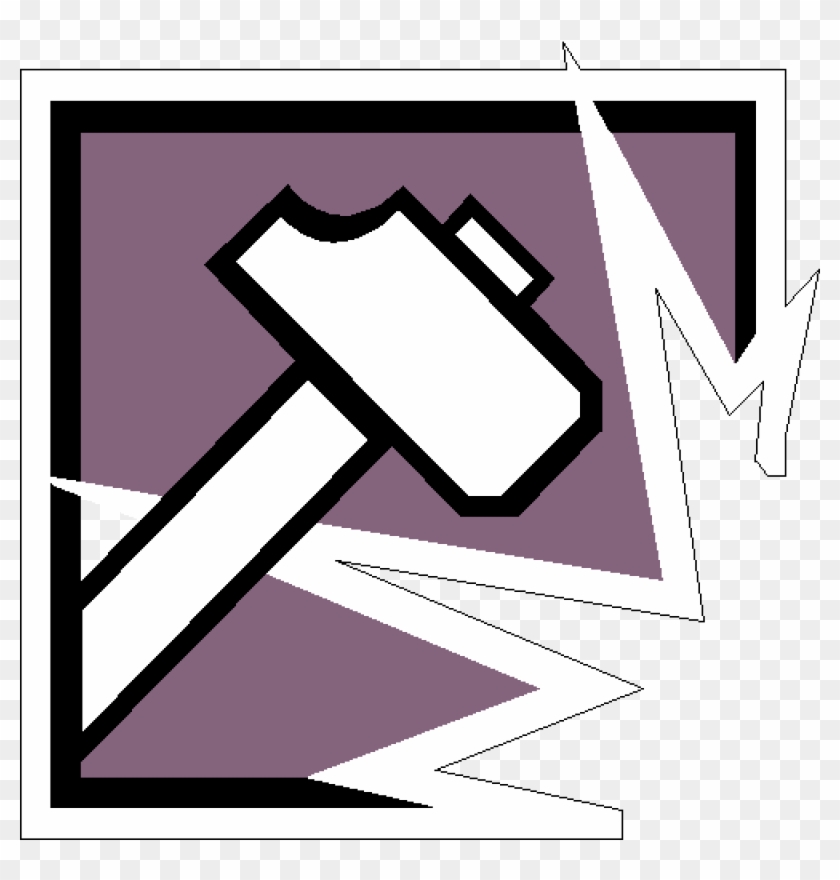 Twitch Icon Rainbow Six Siege - Rainbow Six Sledge Icon Clipart