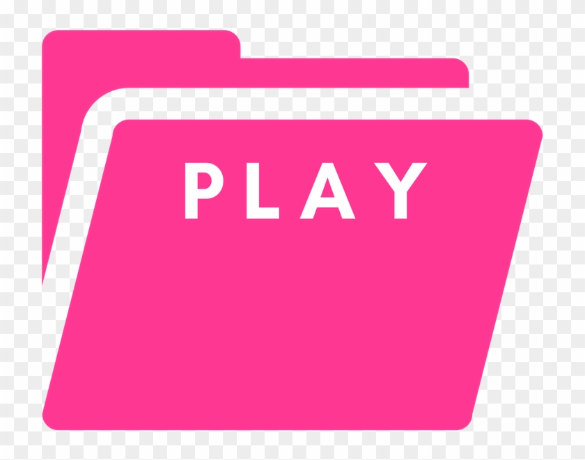 Barbie Pink Folder Play , Png Download - Sign Clipart #334755