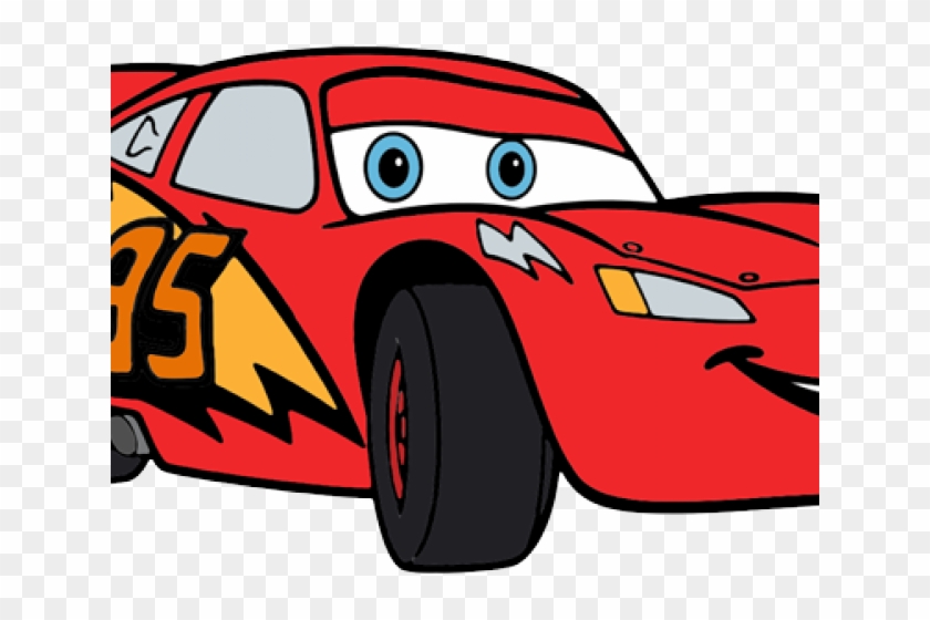 Car Clipart Lightning Mcqueen - Lightning Mcqueen Free Svg - Png Download