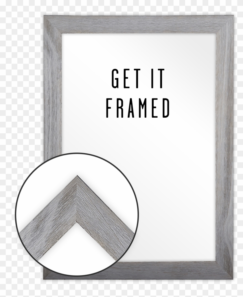 Grey Wood Frame Clipart #334830