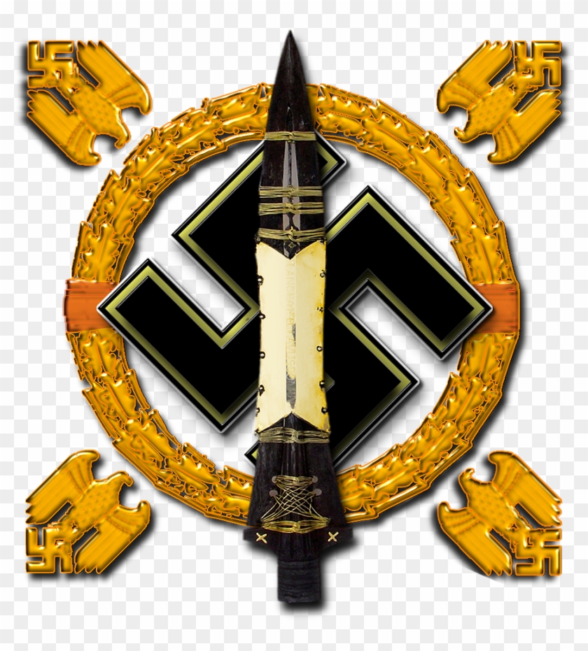 The Occult History Of The Third Reich The Spear Of - Occult Nazi Symbols Png Clipart #334885
