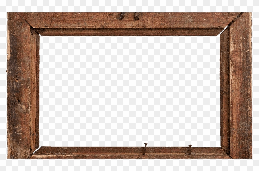 Rustic Wood Frame Png - Transparent Wooden Frame Png Clipart