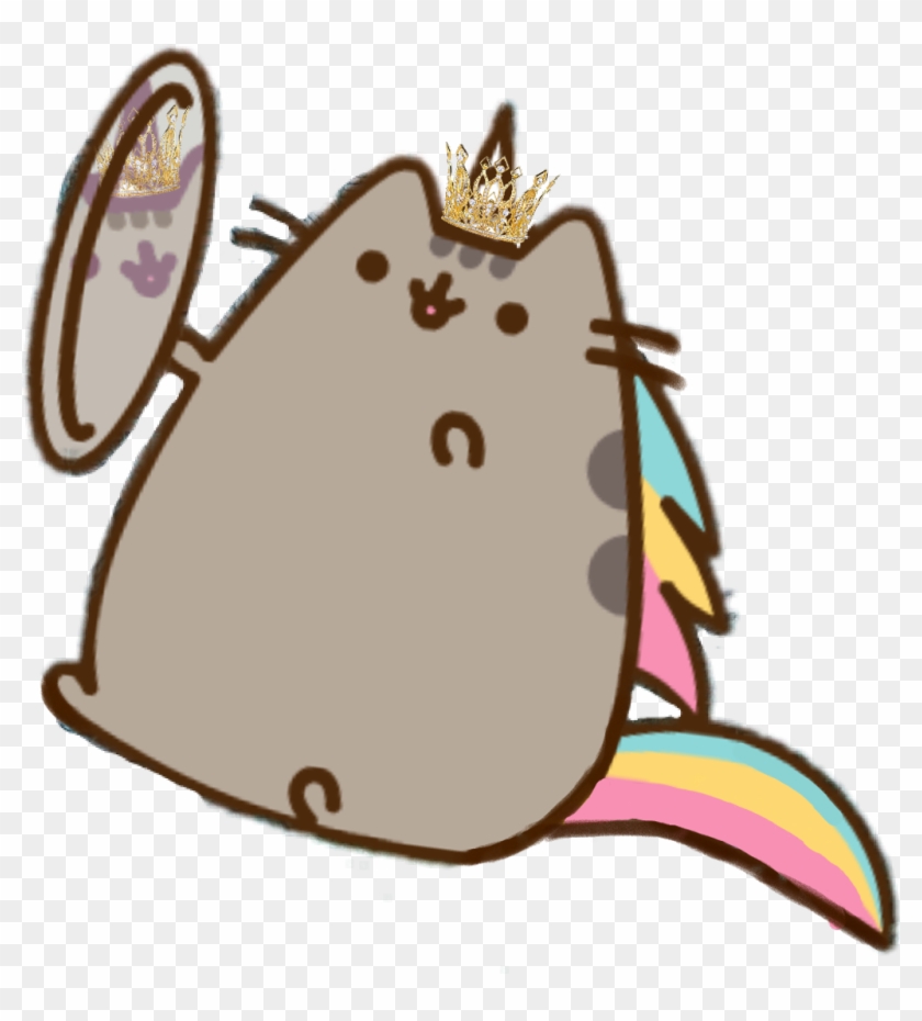 Pusheen Sticker - Pusheen Queen Clipart
