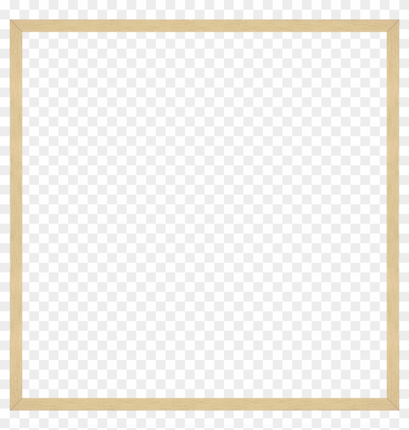 Studio Blonde Wood Frame - Paper Clipart #334951
